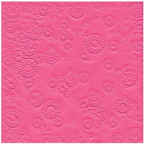 Serviette PAPER+DESIGN Basics, Zelltuch, pink