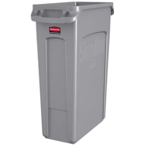Abfallbehälter Rubbermaid Slim Jim®, mit Luftkanälen, 87 l