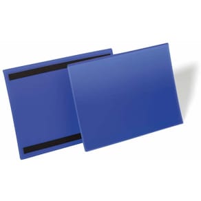 Hyldeforkant Durable magnetisk A4 liggende, blå