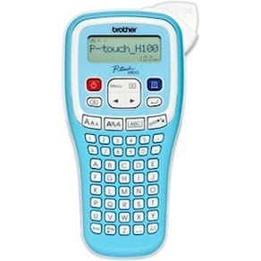 PT-H100LB2XG1 portable labelling machine blue