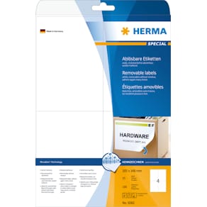 Herma etiket aftagelig 105x148 (100)