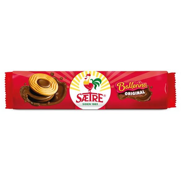 Kjeks SÆTRE Ballerina nougat 205g