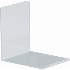 Buchstütze MAUL Acryl, 2 St., 80 mm, glasklar
