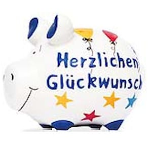 Spardose KCG Schwein, klein