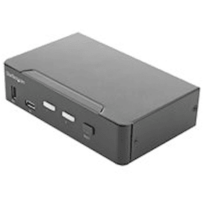StarTech.com 2-ports HDMI KVM-switch - En skärm 4K 60 Hz Ultra