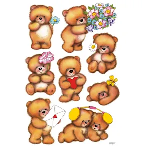 Herma stickers Decor nallar (3)