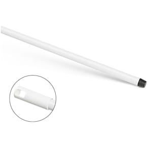 Besenstiel Nölle Metall, 140 cm, weiß