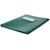 Schriftomslag Bronyl, ft 16,5 x 21 cm, donkergroen