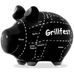 Spardose KCG Grillfest, Schwein, klein