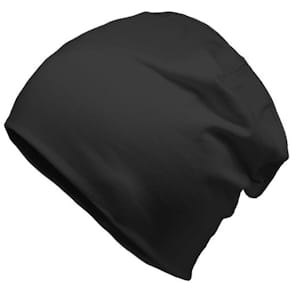 Beanie fleecefoder 6002 M svart 24 cm