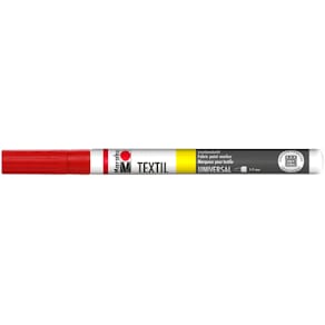 Stoffmalstift Marabu Textil Painter, kirschrot, 1,0–2,0 mm