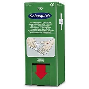 Wundreiniger Cederroth Salvequick, 40 St., grün