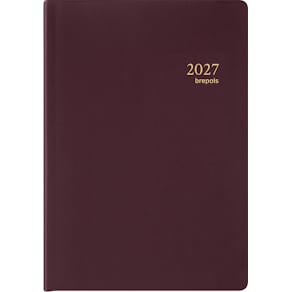 Agenda Brepols Armada Seta, 4-talig, bordeaux, 2026