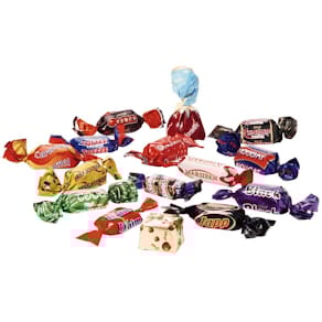 Chokolade Marabou Twist, blandet og indpakket, 5 kg