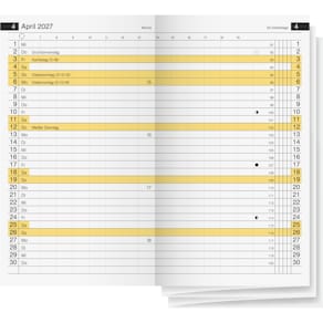 Taschenkalender-Nachfüllung RIDO Miniplaner D, 2027