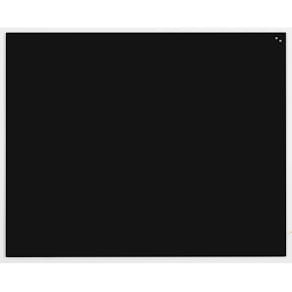 Glastavle Naga magnetisk sort, 1500x1200 mm, 1 stk