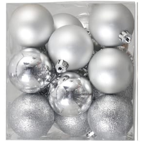 Julkula mix Silver 60 mm 20-pack
