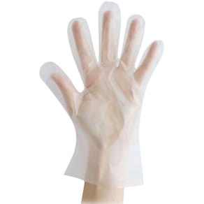 Engangshandsker TPE/LDPE transparent M, 200 stk