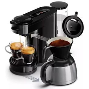 Kaffeemaschine Philips Senseo Switch, Pad- und Filterkaffee