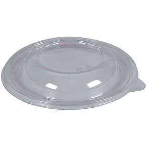 Låg til plastbakke Ø260 H38 RPET, klar, 25 stk