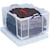 Opbergdoos Really Useful Box 145 liter, transparant