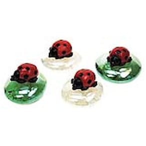 Glücksstein Noname, mit Käfer-Motiv