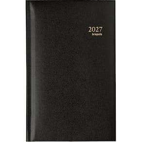 Agenda Brepols Interplan Lima, 6-talig, zwart, 2026
