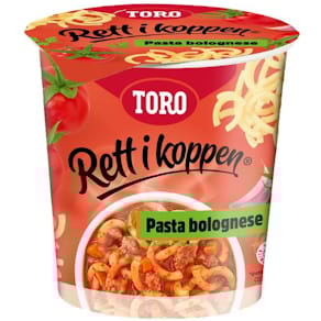 Pasta Bolognese TORO Rett i koppen