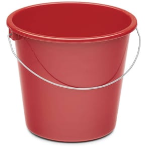 Eimer Nölle Kunststoff, rund, 5 l, rot