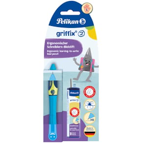 Bleistift Pelikan griffix, für Linkshänder, Neon Fresh Blue