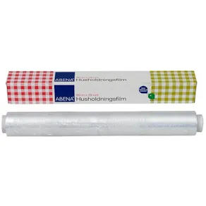 Plastfolie operforerad PE 29cmx60m 9my