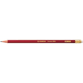 Bleistift STABILO Swano, HB, mit Radierer