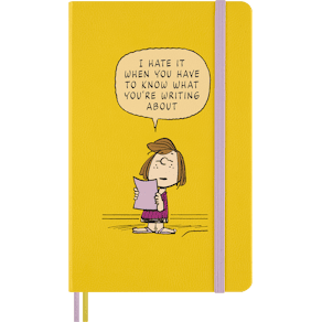 Classic Hard Linjerad Large Snobben Gul