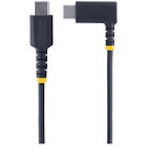 StarTech.com 6in (15cm) USB C Charging Cable Right Angle, 60W PD