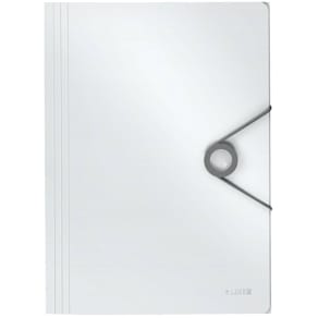 Gummizugmappe Leitz Solid, A4, PP, weiß