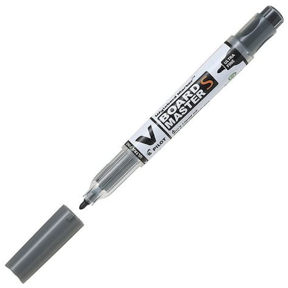 Whiteboardpenn PILOT V-BoardUF rund sort