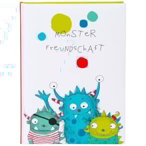 Freundebuch GOLDBUCH Monster, 88 Seiten, bunt