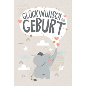 Glückwunschkarte Skorpion Freudiges Ereignis
