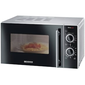 Mikrowelle Severin MW 700W/20l, silber/schwarz