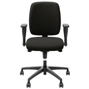 Kontorsstol LANAB LD 6135 Synkrongunga, Svart