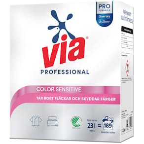 Tvättmedel VIA Professional Color Sensitive 8.32KG