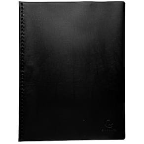 Presentasjonmappe EXACOMPTA A4 10l sort