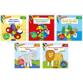 Malbuch ARS Edition Mein erstes dickes Malbuch, sortiert