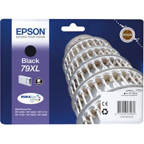 Inktcartridge Epson 79XL, 2.600 pagina's, OEM C13T79014010, zwart