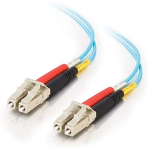 C2G LC-LC 10Gb 50/125 OM3 Duplex Multimode PVC Fiber Optic Cable