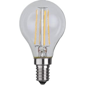 LED-lampa STAR T E14 4W Klot Clear