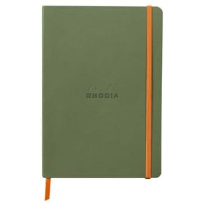 Notatbok RHODIA A5 grønn