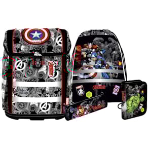 Schultaschenset McNEILL Perfecto, MARVEL-AVENGERS