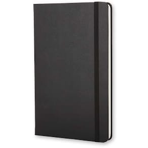 Notesbog Moleskine Classic linjeret, sort 13x21 cm, 48 stk