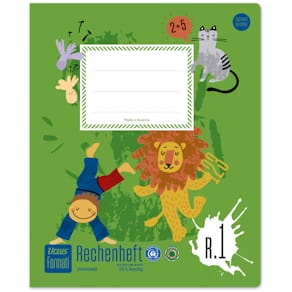 Heft URSUS Formati, Quart, 20 Blatt, kariert, R.1